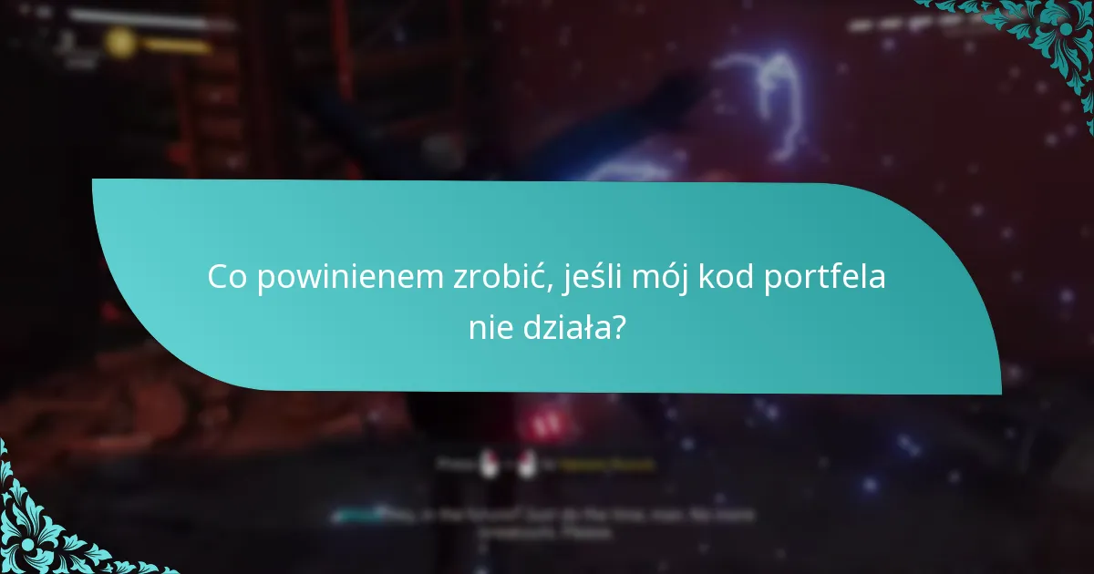 Jak zrealizować mój kod portfela na PlayStation?